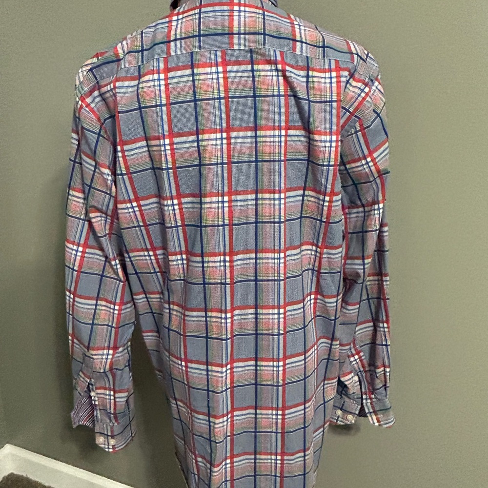 Tailorbyrd collection men’s size large button-down shirt - Picture 4 of 11